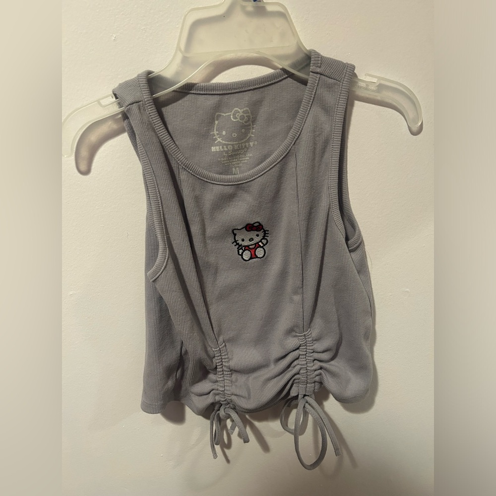 Hello kitty cinched tank top